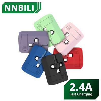 3 u 1 kabel za brzo punjenje za iPhone Huawei Xiaomi POCO Micro USB tip C Kabel za punjenje Višestruki USB priključak Višestruki USB kabel za punjenje