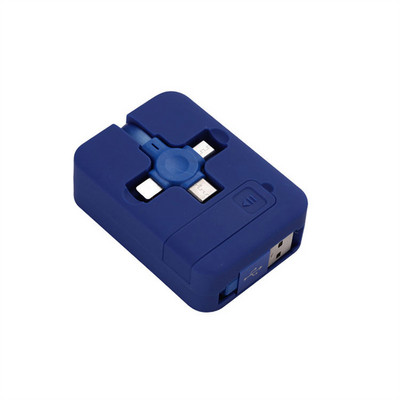 3 az 1-ben gyorstöltő kábel iPhone Huawei Xiaomi POCO Micro USB Type C töltőkábelhez Multi USB port Több USB töltőkábel