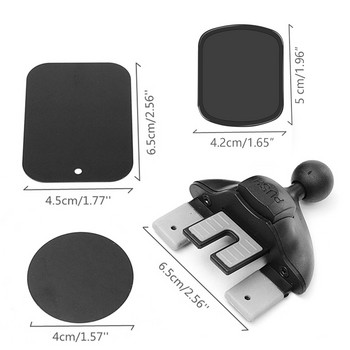 Xnyocn магнитен държач за автомобилна мобилна поддръжка, държачи за мобилни телефони, 360° регулируем CD слот, стойка за монтаж на вентилационен отвор за смартфон Xiaomi