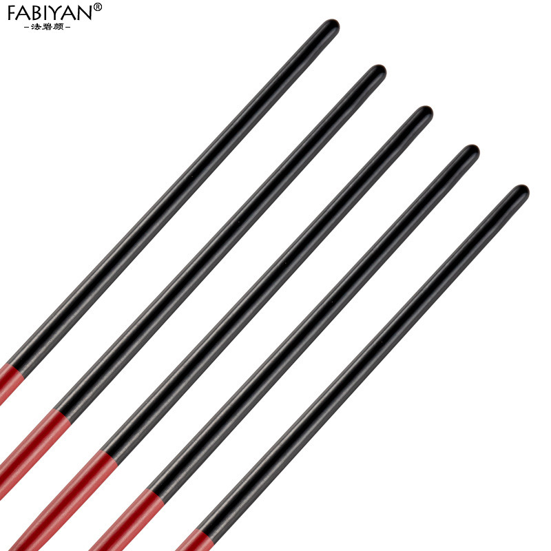 Nail Art kistom Slikanje Crtanje Rezbarenje Ravna olovka UV Gel Salon za manikuru DIY Alat za dizajn 5/10kom