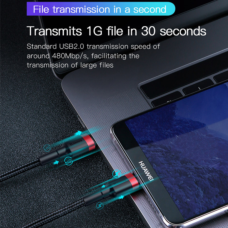 Baseuse USB-tüüpi C-tüüpi C-tüüpi kaabel Redmi K30 Note 8 Pro kiirlaadimise 4.0 C-tüüpi kiirlaadimise kaabel Samsung S10 USB-C juhtme jaoks