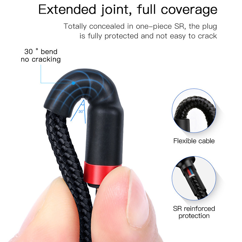 Baseuse USB-tüüpi C-tüüpi C-tüüpi kaabel Redmi K30 Note 8 Pro kiirlaadimise 4.0 C-tüüpi kiirlaadimise kaabel Samsung S10 USB-C juhtme jaoks