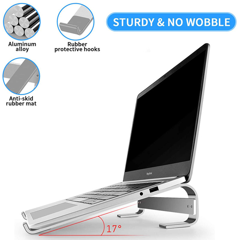 Xnyocn Laptop Stand Φορητό κράμα αλουμινίου Universal θήκη φορητού υπολογιστή με ψύξη απαγωγής θερμότητας για Macbook Pro iPad Dell Lenovo