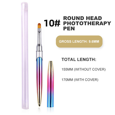 24 stila Ručno izrađena Kolinsky četkica za nokte Akrilna profesionalna četkica za nail art Kistovi za manikuru Nail Kist Dodaci za nokte pinceles uñas