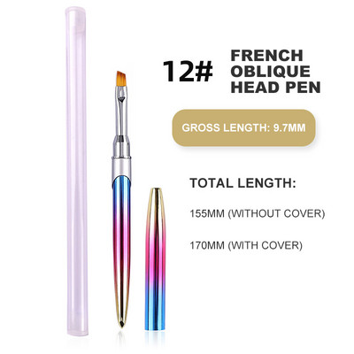 24 stila Ručno izrađena Kolinsky četkica za nokte Akrilna profesionalna četkica za nail art Kistovi za manikuru Nail Kist Dodaci za nokte pinceles uñas