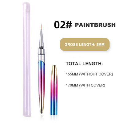 24 stila Ručno izrađena Kolinsky četkica za nokte Akrilna profesionalna četkica za nail art Kistovi za manikuru Nail Kist Dodaci za nokte pinceles uñas