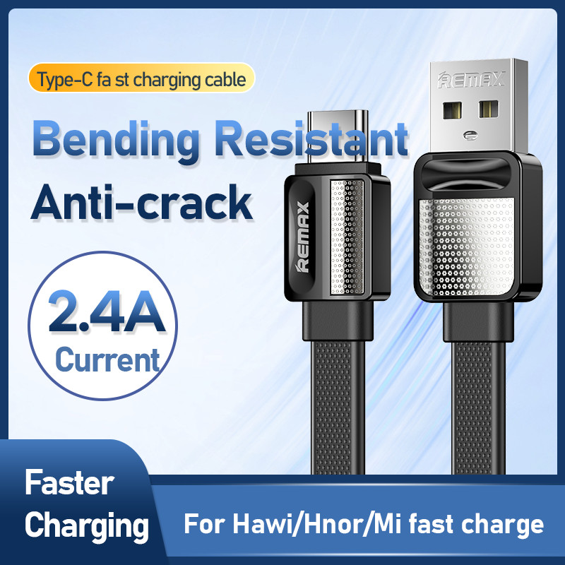 Cabluri originale Remax pentru telefoane mobile 2.1A 1m cablu de încărcare rapid durabil cu transfer de date pentru Huawei samsung iPhone 6s 11 12Pro