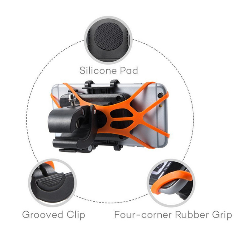 Xnyocn dviračio telefono laikiklis, skirtas vežimėliams kūdikių vežimėliams Universalus motociklo telefono laikiklis KTM Motorcross priedai