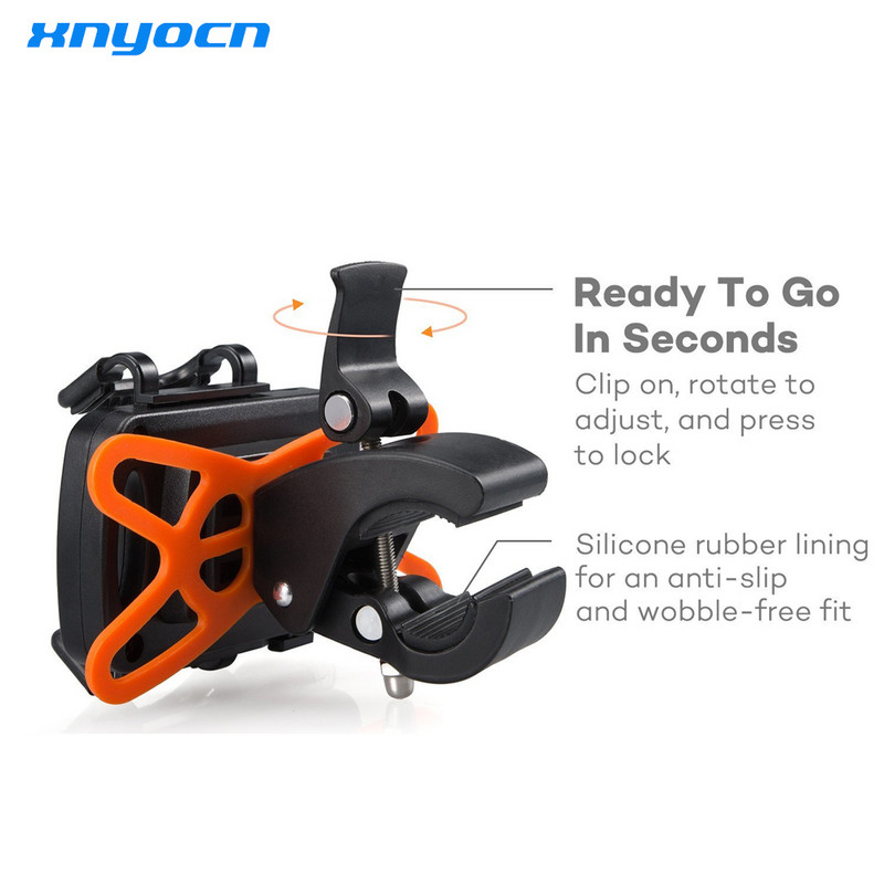 Xnyocn dviračio telefono laikiklis, skirtas vežimėliams kūdikių vežimėliams Universalus motociklo telefono laikiklis KTM Motorcross priedai
