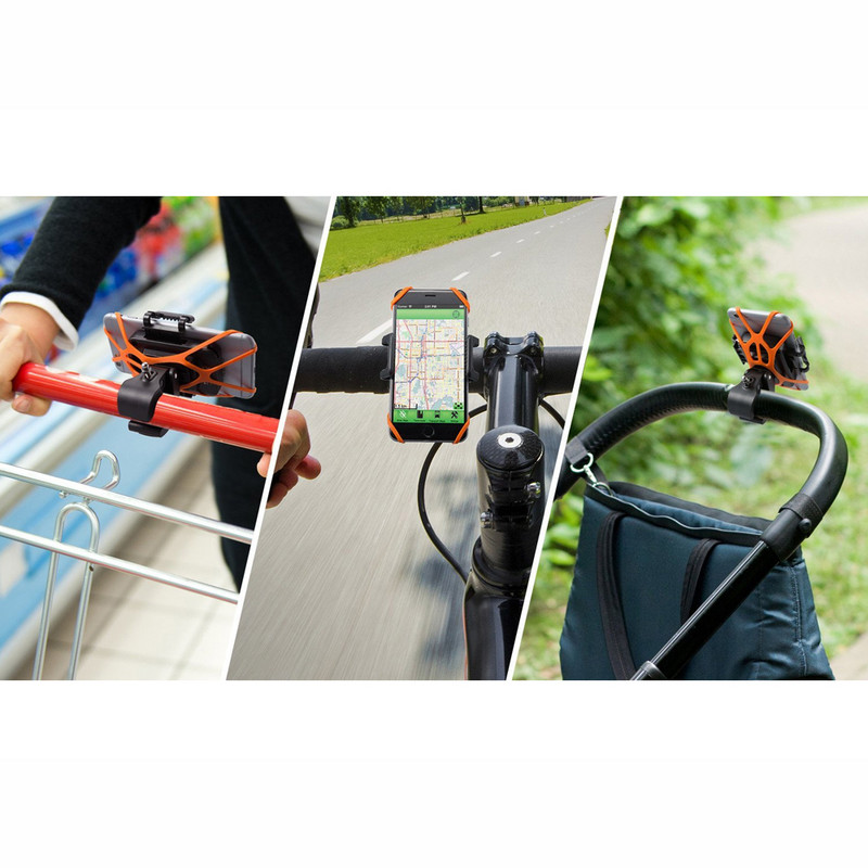 Xnyocn dviračio telefono laikiklis, skirtas vežimėliams kūdikių vežimėliams Universalus motociklo telefono laikiklis KTM Motorcross priedai