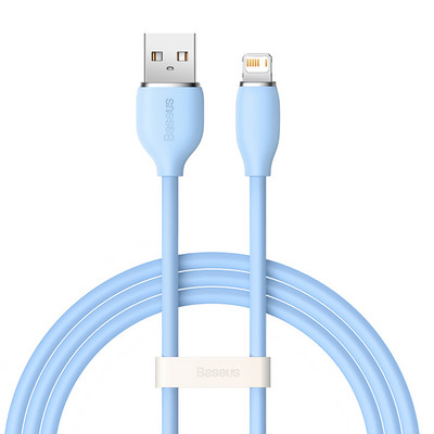 Baseus Liquid Silica Gel USB kabel 2.4A kabel za punjenje za iPhone 14 13 12 11 Pro Max žičani kabel za brzo punjenje podataka