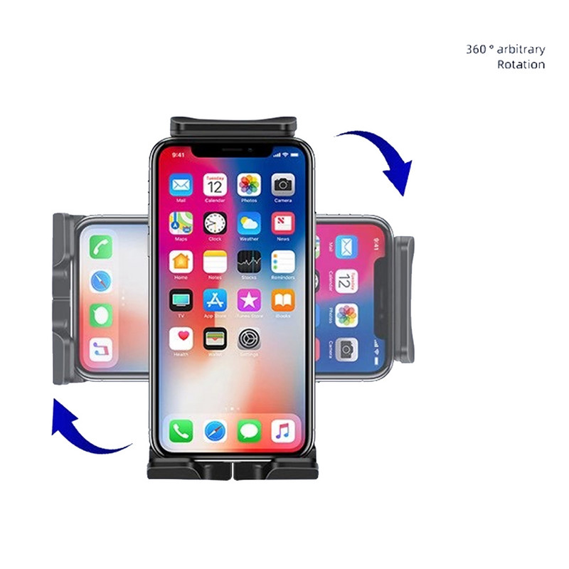 Xnyocn Bikes Držač tableta 7-12 inča Traka za trčanje Fleksibilna montaža Nosač bicikla Stalak za upravljač Podrška za iPad Samsung Xiaomi