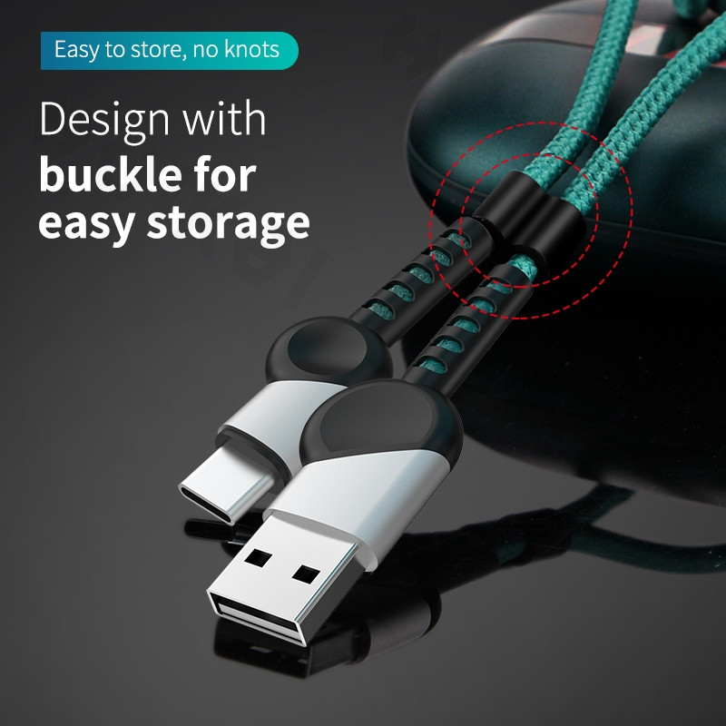 Καλώδιο USB Type C για ελατήριο για iPhone 13 12 Samsung S21 Huawei xiaomi Lite 2A USB C Καλώδιο γρήγορης φόρτισης Ανασυρόμενο καλώδιο τύπου C