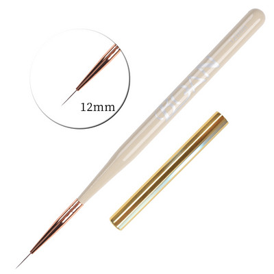BQAN Perie pentru unghii Liner Perie pentru unghii Gradient Acrilic Gel UV Pen extensie Pen Oja Pictura Perie pentru Desen Perie Gel pentru manichiura