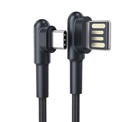 Essager USB Type-C kabel 90 stupnjeva 3A žičani kabel za brzo punjenje USB-C kabel punjača Type-c za Samsung S20 S10 Plus Xiaomi mi 10