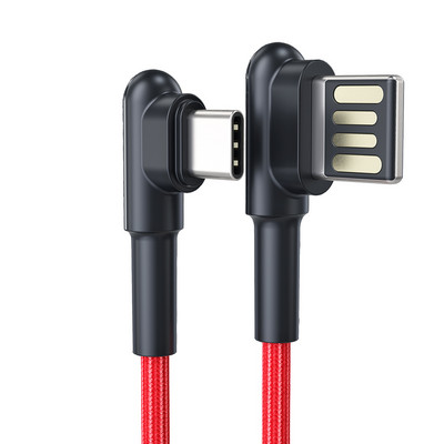 Essager USB Type-C kabel 90 stupnjeva 3A žičani kabel za brzo punjenje USB-C kabel punjača Type-c za Samsung S20 S10 Plus Xiaomi mi 10