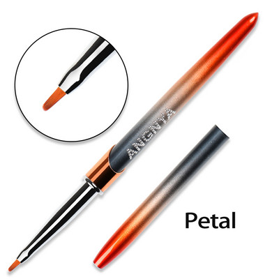 BQAN Perie pentru unghii, cu gel UV, perie de pictură, perie de desen acrilic, pentru unghii, instrument pentru arta unghiilor, pix pentru unghii