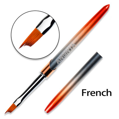 BQAN Perie pentru unghii, cu gel UV, perie de pictură, perie de desen acrilic, pentru unghii, instrument pentru arta unghiilor, pix pentru unghii