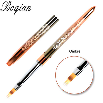 BQAN Perie pentru unghii, cu gel UV, perie de pictură, perie de desen acrilic, pentru unghii, instrument pentru arta unghiilor, pix pentru unghii