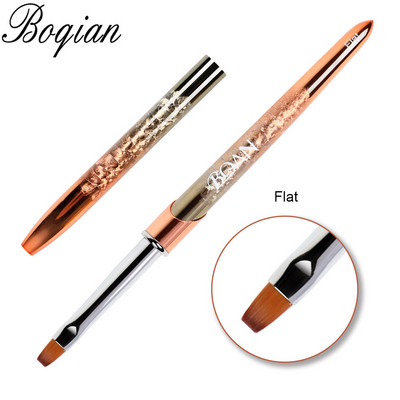 BQAN Perie pentru unghii, cu gel UV, perie de pictură, perie de desen acrilic, pentru unghii, instrument pentru arta unghiilor, pix pentru unghii
