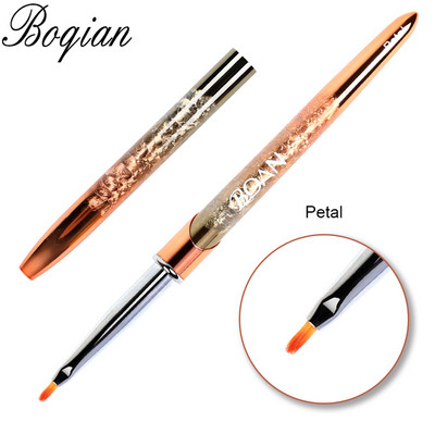 BQAN Perie pentru unghii, cu gel UV, perie de pictură, perie de desen acrilic, pentru unghii, instrument pentru arta unghiilor, pix pentru unghii