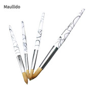 Potrepštine i alati za salone za nokte Legura aluminija Kolinsky Akrilne četke za nokte Alat za uređenje noktiju Set kistova za lak za nokte Olovka za slikanje