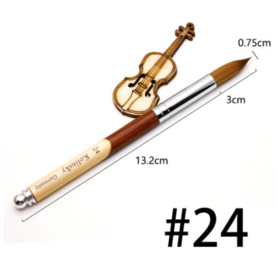 Potrepštine i alati za salone za nokte Legura aluminija Kolinsky Akrilne četke za nokte Alat za uređenje noktiju Set kistova za lak za nokte Olovka za slikanje