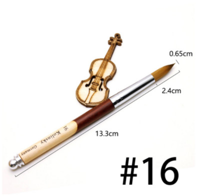 Potrepštine i alati za salone za nokte Legura aluminija Kolinsky Akrilne četke za nokte Alat za uređenje noktiju Set kistova za lak za nokte Olovka za slikanje