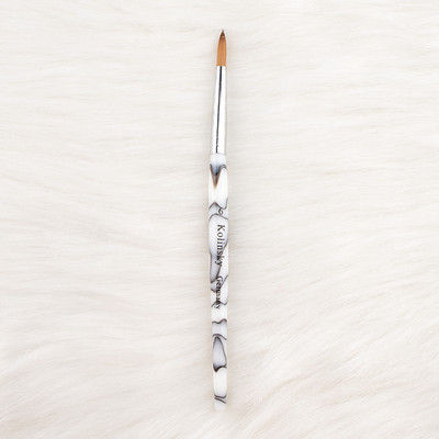 Potrepštine i alati za salone za nokte Legura aluminija Kolinsky Akrilne četke za nokte Alat za uređenje noktiju Set kistova za lak za nokte Olovka za slikanje