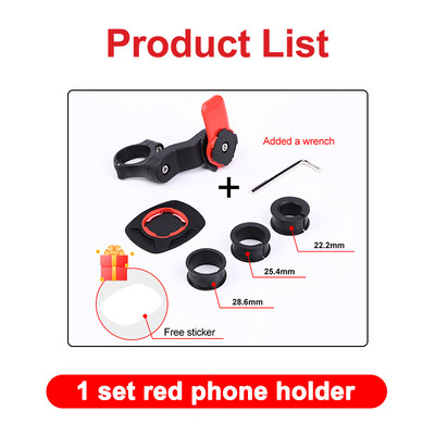 Nosač za telefon za MTB bicikl, skuter, motocikl, navigaciju, držač za bicikl, rotirajući za 360° za Xiaomi iPhone, sigurnosni nosač za bravu