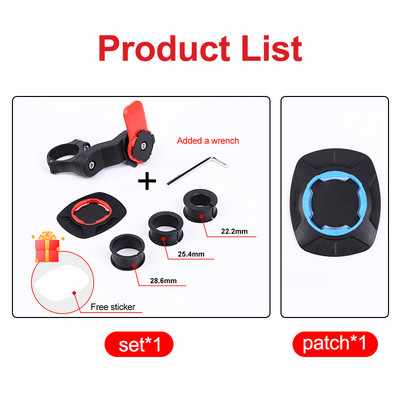 Nosač za telefon za MTB bicikl, skuter, motocikl, navigaciju, držač za bicikl, rotirajući za 360° za Xiaomi iPhone, sigurnosni nosač za bravu