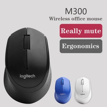 Logitech M330 Αθόρυβο ασύρματο ποντίκι 2,4 GHz Δέκτης USB 1000DPI Οπτική πλοήγηση Ήσυχα ποντίκια για οικιακό υπολογιστή γραφείου Παίκτης φορητών υπολογιστών