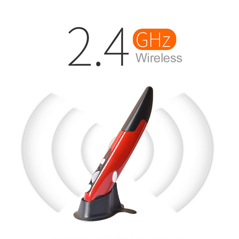 2.4G USB bežični miš s olovkom Optički prezenter Miš s olovkom 500/1000 DPI Ergonomski mini miš Miševi za prijenosno računalo Smart TV Box