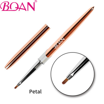 BQAN New Rose Gold körömkefe körömdíszítő ecset vonal festő ecsetek akril vékony bélés rajztoll UV gél ecset manikűr eszközök