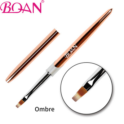 BQAN New Rose Gold körömkefe körömdíszítő ecset vonal festő ecsetek akril vékony bélés rajztoll UV gél ecset manikűr eszközök