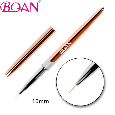 BQAN New Rose Gold körömkefe körömdíszítő ecset vonal festő ecsetek akril vékony bélés rajztoll UV gél ecset manikűr eszközök