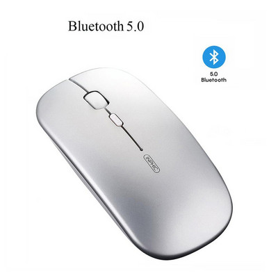 Inphic Mute Wireless 5.0 Bluetooth Ποντίκι γραφείου Υποστήριξη ποντικιών υπολογιστή πολλαπλών συστημάτων Μπαταρία λιθίου μεγάλης χωρητικότητας 500 mah