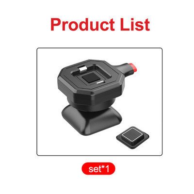 Suport telefon auto Suport telefon pentru bord Suport GPS Suport cu eliberare rapidă Telefoane rotative 360° Suport tabletă în mașină Suport telefon mobil