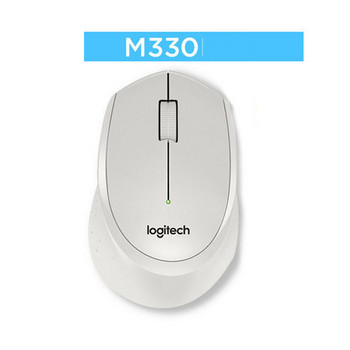 Logitech Original M330 Wireless Silent Mouse with USB 1000DPI Optical Mouse for Office PC/Laptop Mouse Gamer