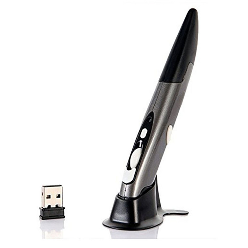 2.4GHz USB bežični miš Optička olovka Air Mouse Originalna nova praktična olovka u obliku za prijenosna računala Stolna računala Tablet PC