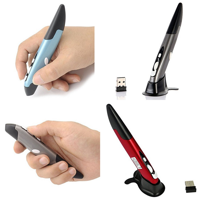 2.4GHz USB bežični miš Optička olovka Air Mouse Originalna nova praktična olovka u obliku za prijenosna računala Stolna računala Tablet PC