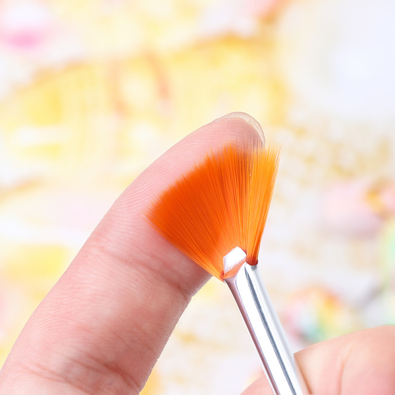 15db/készlet Akril körömkefe szett Gradient Nail Art pöttyös toll barkácsolás festő bélés ecset gél manikűr eszközökhöz CH1050