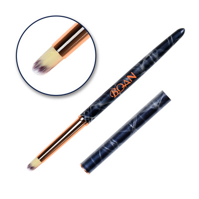 ANGNYA Nail Art Pudră lichidă acrilice sculptură UV Gel extensie perie de pictură Gradient mâner căptușeală desen Pen Instrumente de manichiură