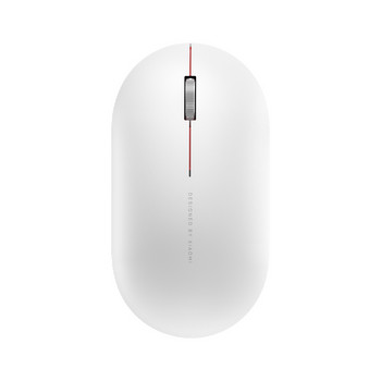 Γνήσιο ασύρματο ποντίκι Xiaomi 2 κύλινδρο από κράμα αλουμινίου 1000DPI 2.4G Οπτικοηλεκτρονικός σύνδεσμος Μινιμαλιστικός σχεδιασμός Άνετο και αθόρυβο