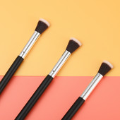2 Dimensiuni Moale Nail Dip Pulbere Perie Perie de scufundare Nail Art DIY Acrilic Curățător Praf Curățare Glitter Remover Instrumente de manichiură