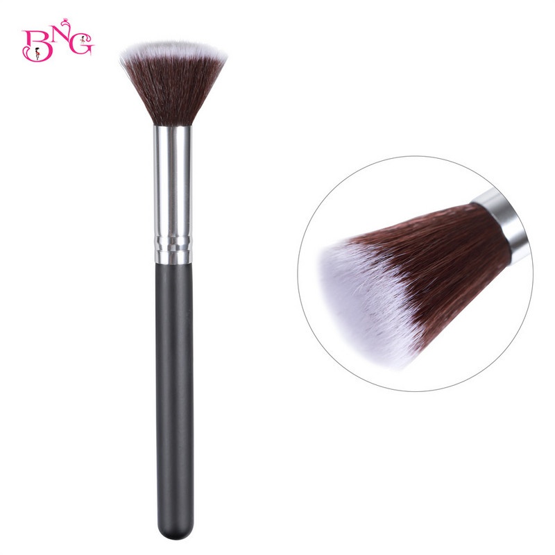 2 Dimensiuni Moale Nail Dip Pulbere Perie Perie de scufundare Nail Art DIY Acrilic Curățător Praf Curățare Glitter Remover Instrumente de manichiură