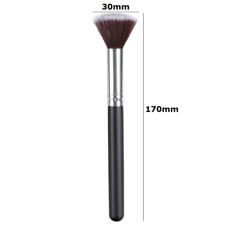 2 Dimensiuni Moale Nail Dip Pulbere Perie Perie de scufundare Nail Art DIY Acrilic Curățător Praf Curățare Glitter Remover Instrumente de manichiură