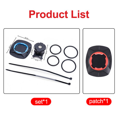 Ghidon de bicicletă Suport pentru telefon albastru Suport pentru telefon pentru motocicletă MTB Blocare de securitate Suport reglabil Suport de montare pentru bicicletă