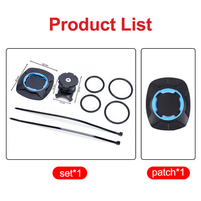 Ghidon de bicicletă Suport pentru telefon albastru Suport pentru telefon pentru motocicletă MTB Blocare de securitate Suport reglabil Suport de montare pentru bicicletă