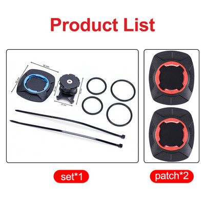 Ghidon de bicicletă Suport pentru telefon albastru Suport pentru telefon pentru motocicletă MTB Blocare de securitate Suport reglabil Suport de montare pentru bicicletă